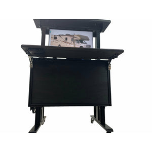 QuarterSign RV Combination Desk/Dinette Single Monitor Workstation