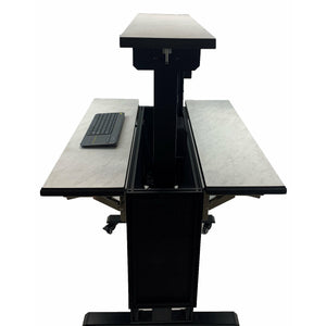 QuarterSign RV Combination Desk/Dinette Single Monitor Workstation