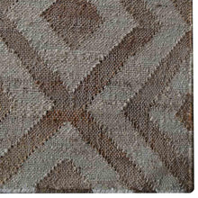 Load image into Gallery viewer, Simply Glamping USA Hand Woven Kilim Jute Eco-friendly Area Rug Geometric White Beige
