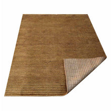 Load image into Gallery viewer, Simply Glamping USA Hand Woven Jute Eco-friendly Rectangle Area Rug Striped Beige