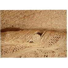 Load image into Gallery viewer, Simply Glamping USA Hand Woven Kilim Jute 5&#39;x6&#39;7&quot; Oval Eco-friendly Area Rug Beige