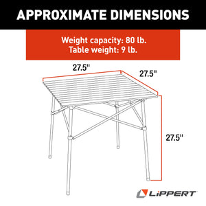 Lippert™ HD Hybrid Camp Table