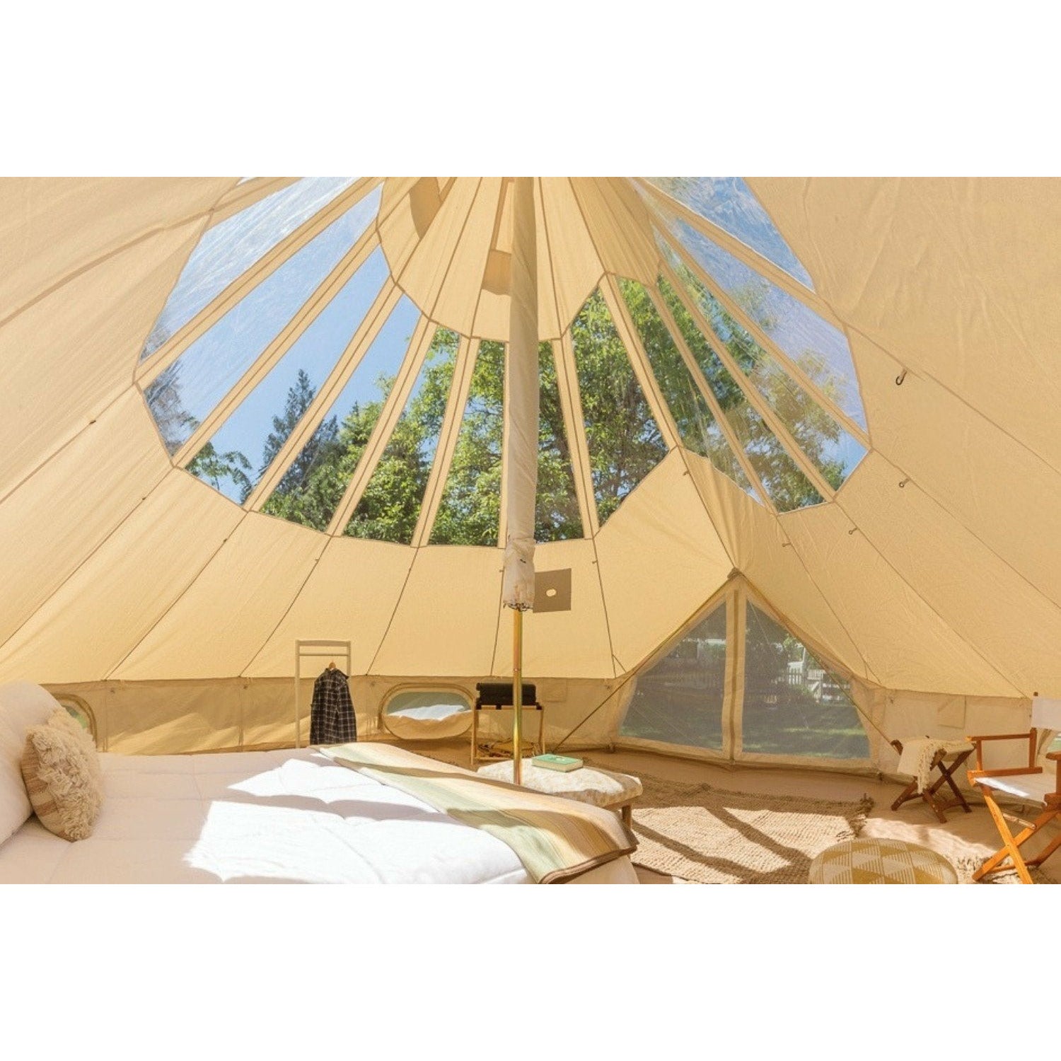 Life In Tents Bell Tent 19' (6m) Stella™ Stargazer – Simplyglampingusa