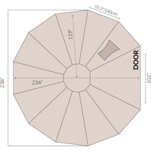 Load image into Gallery viewer, Life In Tents Bell Tent 19&#39; (6m) Stella™ Stargazer