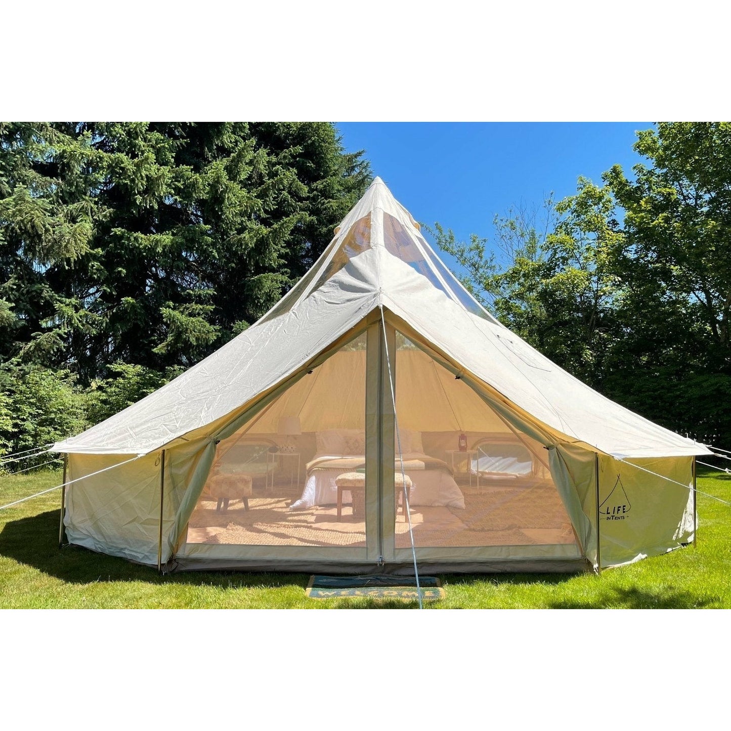 Life In Tents Bell Tent 19' (6m) Stella™ Stargazer