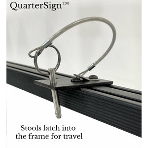 QuarterSign RV Counter-Height Bar and Stools