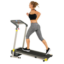 Load image into Gallery viewer, Sunny Health and Fitness Space Saving Treadmill - Compact Folding SF-T7632