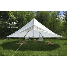 Load image into Gallery viewer, Life In Tents Umbrah Sun Shade Tent Kit