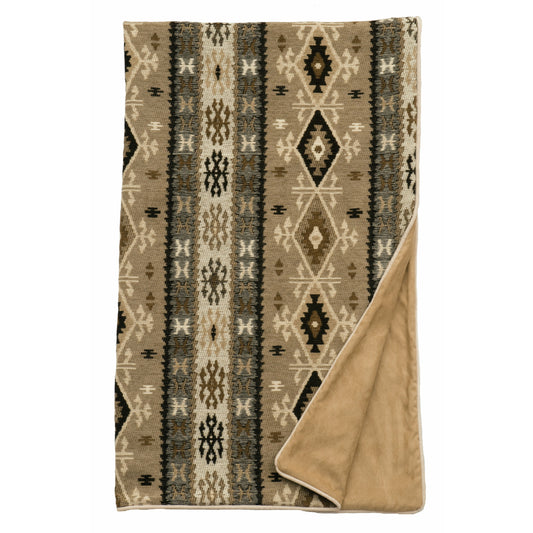 Wooded River Mountain Storm 54" x 72" Throw
