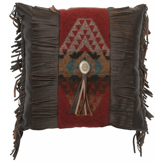 Wooded River Yellowstone III 18" x 18" Pillow