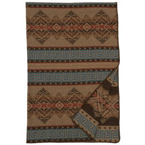 Wooded River Bison II 60" x 72" Throw
