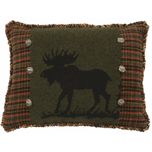 Wooded River Moose I 16" x 20" Pillow