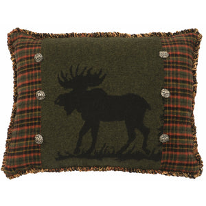 Wooded River Moose I 16" x 20" Pillow