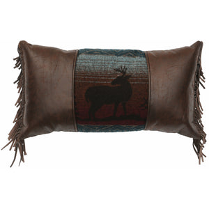 Wooded River Deer Meadow 14" x 26" Pillow