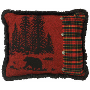 Wooded River Bear 16" x 20" Pillow
