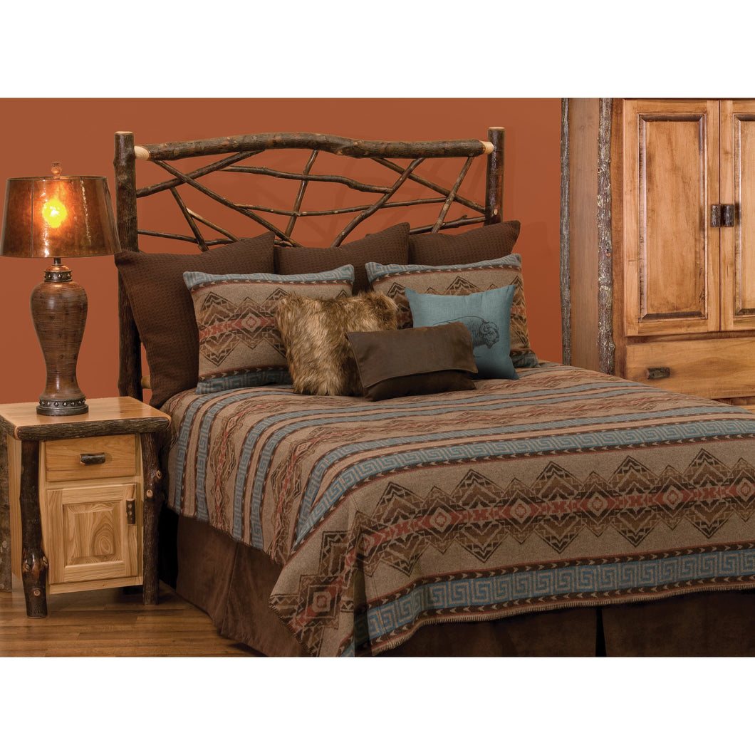 Wooded River Bison Ridge II Bedspread Collection