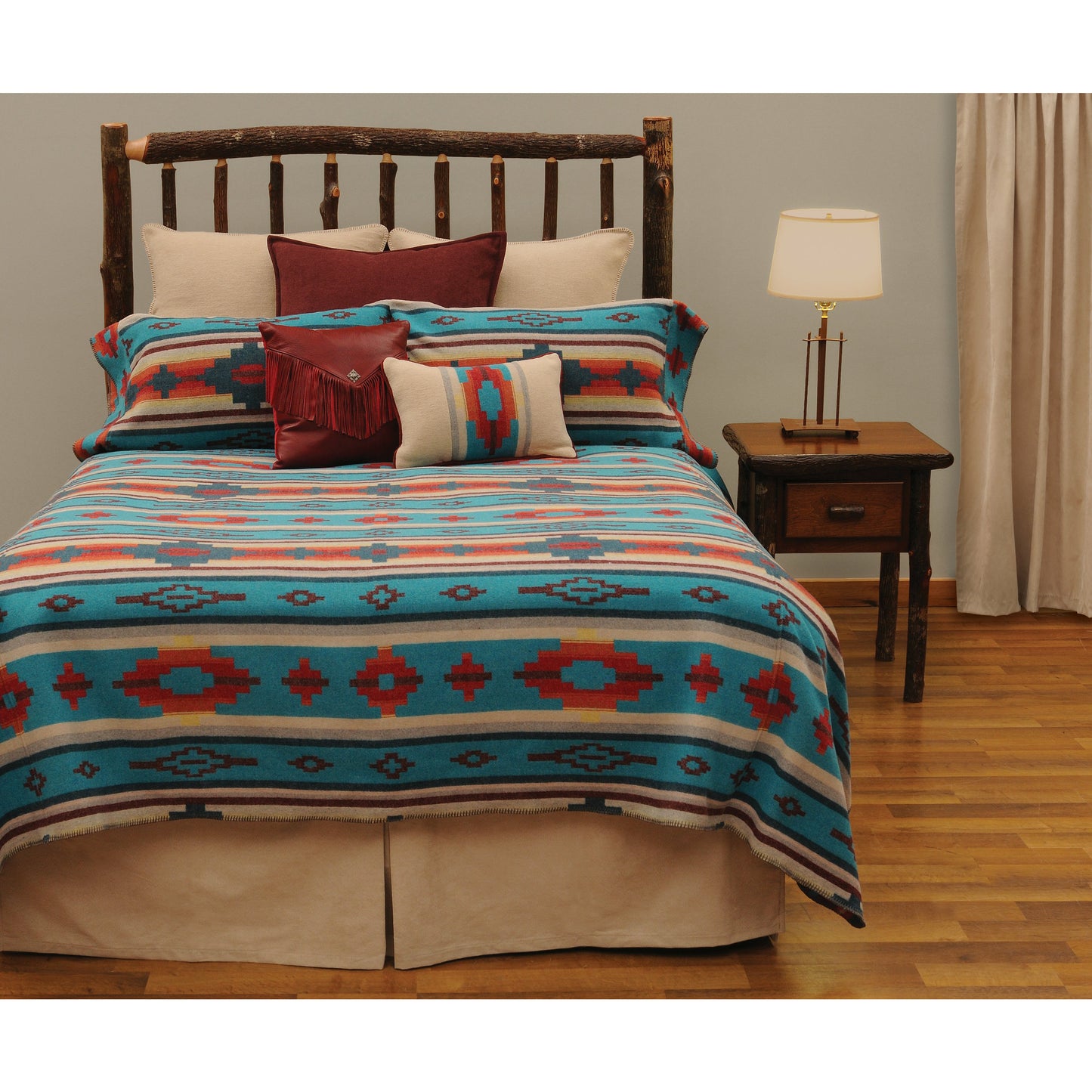Wooded River Crystal Creek II Bedspread Collection