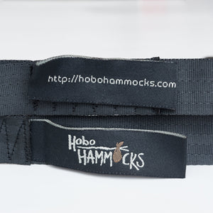 Hobo Hammocks Double Gray and Purple Hammock - Love