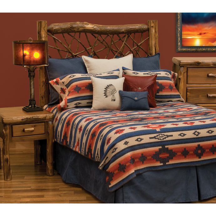 Wooded River Red Rock Canyon Bedspread Collection