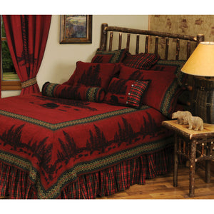 Wooded River Bear Bedspread Collection